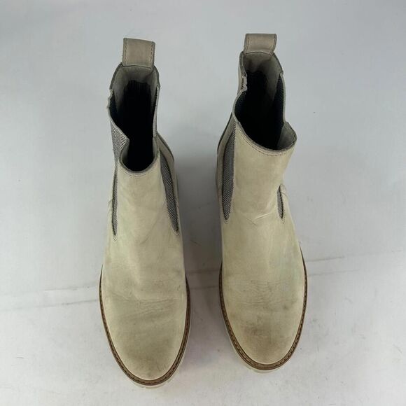 Timberland Courmayeur Valley Chelsea Boot US 11 Beige Pull On Ankle Boots - Picture 3 of 14